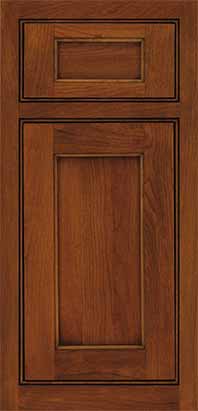 Ultima Door Cherry Inset Style Nutmeg Stain